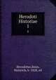 Herodoti Historiae. 1, Herodotus,Stein, Heinrich, b. 1828, ed 