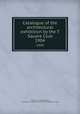 Catalogue of the architectural exhibition by the T Square Club. 1904, T Square Club (Philadelphia, Pa.),American Institute of Architects. Philadelphia Chapter 