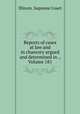 Reports of cases at law and in chancery argued and determined in ., Volume 181, Illinois. Supreme Court 
