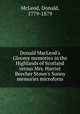 Donald MacLeod`s Gloomy memories in the Highlands of Scotland versus Mrs. Harriet Beecher Stowe`s Sunny memories microform, McLeod, Donald, 1779-1879 