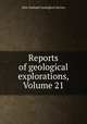 Reports of geological explorations, Volume 21, New Zealand Geological Survey 
