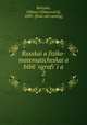 Русская физико-математическая библиография. 2, Bobynin, V[iktor] V[iktorovich], 1849- [from old catalog] 