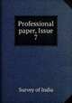 Professional paper, Issue 7, Survey of India 