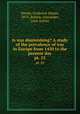 Is war diminishing? A study of the prevalence of war in Europe from 1450 to the present day. pt. 25, Woods, Frederick Adams, 1873-,Baltzly, Alexander, joint author 