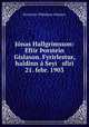 Jnas Hallgrmsson: Eftir orstein Gslason. Fyrirlestur, haldinn Seyi sfiri 21. febr. 1903, 