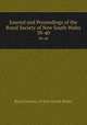 Journal and Proceedings of the Royal Society of New South Wales. 39-40, 