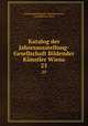 Katalog der Jahresausstellung- Gesellschaft Bildender Knstler Wiens. 25, 