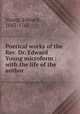 Poetical works of the Rev. Dr. Edward Young microform : with the life of the author, Young, Edward, 1683-1765 