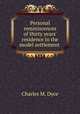 Personal reminiscences of thirty years