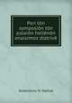 Peri ton symposion ton palaion hellenon enaisimos diatrive, Anastasios N. Maltos 