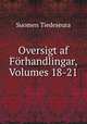 Oversigt af Forhandlingar, Volumes 18-21, Suomen Tiedeseura 