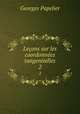 Leons sur les coordonnes tangentielles. 2, Georges Papelier 