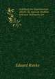 Lehrbuch der Experimental-physik. Band 1. Mechanik, Akustik, Optik, Eduard Riecke 