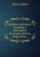 Outlines of botany: including a description of mosses, lichens, fungi, ferns ., John Scoffern 