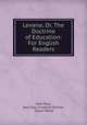 Levana; Or, The Doctrine of Education: For English Readers, Jean Paul, Jean Paul Friedrich Richter , Susan Wood 