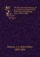 The life of Richard Porson, M. A., professor of Greek in the University of Cambridge from 1792 to 1808, Watson, J. S. (John Selby), 1804-1884 
