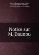 Notice sur M. Daunou, Benjamin Edme Charles Guerard 