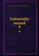 University record. 9, University of the State of Florida,University of Florida 