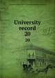 University record. 20, University of the State of Florida,University of Florida 