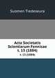 Acta Societatis Scientiarum Fennicae. t. 13 (1884), Suomen Tiedeseura 