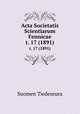 Acta Societatis Scientiarum Fennicae. t. 17 (1891), Suomen Tiedeseura 