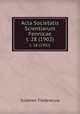 Acta Societatis Scientiarum Fennicae. t. 28 (1902), Suomen Tiedeseura 