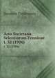 Acta Societatis Scientiarum Fennicae. t. 32 (1906), Suomen Tiedeseura 