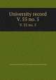 University record. V. 55 no. 5, University of the State of Florida,University of Florida 