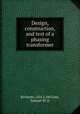 Design, construction, and test of a phasing transformer, Richards, Olin L,McCune, Samuel W. Jr 