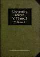 University record. V. 76 no. 2, University of the State of Florida,University of Florida 