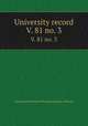 University record. V. 81 no. 3, University of the State of Florida,University of Florida 