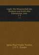 Logik: Die Wissenschaft des Denkens und Kritik aller Erkenntniss, zum .. 1-3, Ignaz Paul Vitalis Troxler, J. P. V . Troxler 