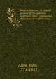 Modern Judaism: or, A brief account of the opinions, traditions, rites, & ceremonies of the Jews in modern times:, Allen, John, 1771-1843 