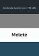 Melete, Karoline von Gunderode 