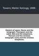Masters of space: Morse and the telegraph; Thompson and the cable; Bell and the telephone; Marconi and the wireless telegraph; Carty and the wireless telephone;, Towers, Walter Kellogg, 1888- 