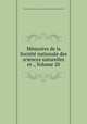 Memoires de la Societe nationale des sciences naturelles et ., Volume 20, 