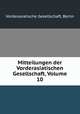 Mitteilungen der Vorderasiatischen Gesellschaft, Volume 10, Vorderasiatische Gesellschaft, Berlin 