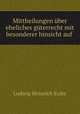 Mittheilungen uber eheliches guterrecht mit besonderer hinsicht auf ., Ludwig Heinrich Euler 