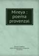 Mireya : poema provenzal, Frederic Mistral 