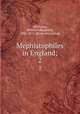 Mephistophiles in England;. 2, [Williams, Robert Folkestone], 1805-1872. [from old catalog] 