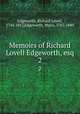 Memoirs of Richard Lovell Edgeworth, esq.. 2, Edgeworth, Richard Lovell, 1744-1817,Edgeworth, Maria, 1767-1849 