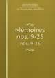 Mmoires. nos. 9-25, 
