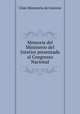 Memoria del Ministerio del Interior presentada al Congresso Nacional, Chile Ministerio del Interior 
