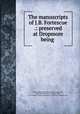 The manuscripts of J.B. Fortescue .: preserved at Dropmore being ., Baron William Wyndham Grenville Grenville, John Bevill Fortescue, Thomas Pitt, Great Britain. Royal Commission on Historical Manuscripts 