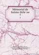 Me?morial de Sainte-He?le?ne, Las Cases, Emmanuel, comte de, 1766-1842. [from old catalog],Napoleon I, Emperor of the French, 1769-1821 
