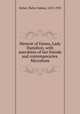 Memoir of Emma, Lady Hamilton, with anecdotes of her friends and contemporaries. Microform, Sichel, Walter Sydney, 1855-1933 