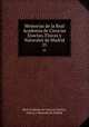 Memorias de la Real Academia de Ciencias Exactas, Fisicas y Naturales de Madrid. 25, Real Academia de Ciencias Exactas 