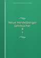 Neue Heidelberger Jahrbcher. 8, Historisch -Philosophischer Verein zu Heidelberg 