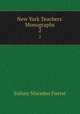 New York Teachers` Monographs. 2, Sidney Marsden Fuerst 