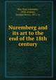 Nuremberg and its art to the end of the 18th century, Paul Johannes Re?e 
